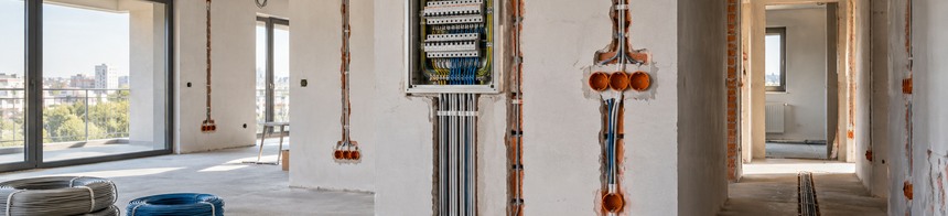 Elektroinstalaterski radovi tijekom adaptacije stana 95–105 m² u Zagrebu