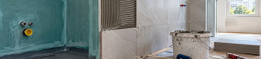 Hidroizolacija i keramičarski radovi tijekom adaptacije stana 95–105 m² u Zagrebu