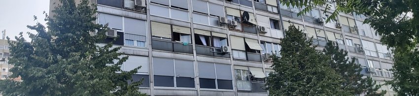 Zgrada tipa limenka u Utrinama u Zagrebu